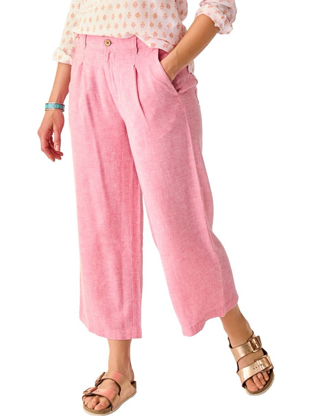 Carve Designs Suki Linen Pant in Chateau Chambray size S Small NWOT